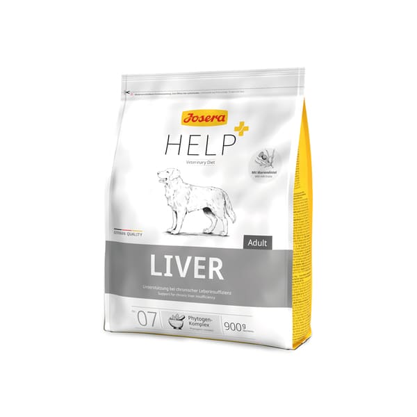 Josera Help Liver sausā suņu barība aknām 900 g